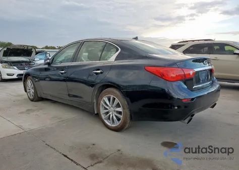 2017 Infiniti Q50 Base z USA, uszkodzony, nr VIN JN1CV7AP4HM641498